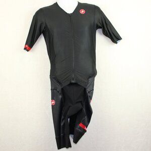 New Castelli Free Sanremo 2 Speed Suit Bike Cycle Rosso Corsa (XL)